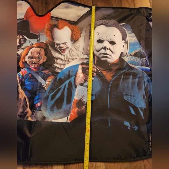 Horror Characters Windshield Sunscreen - Picture 8 of 13